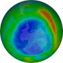 Antarctic Ozone 2021-08-22